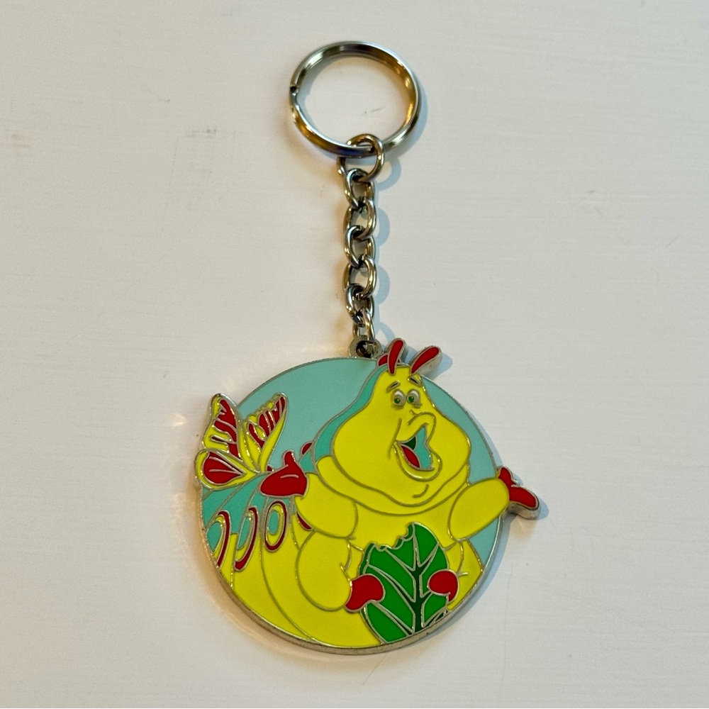 Loungefly Pixar A Bugs Life Heimlich Enamel Keychain🐛💚